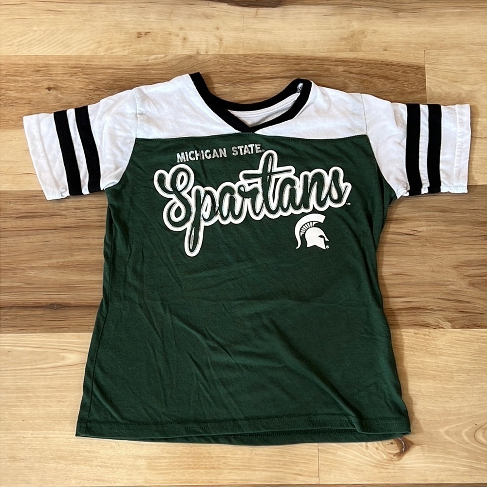 Kids Michigan state Spartans t-shirt size 10/12